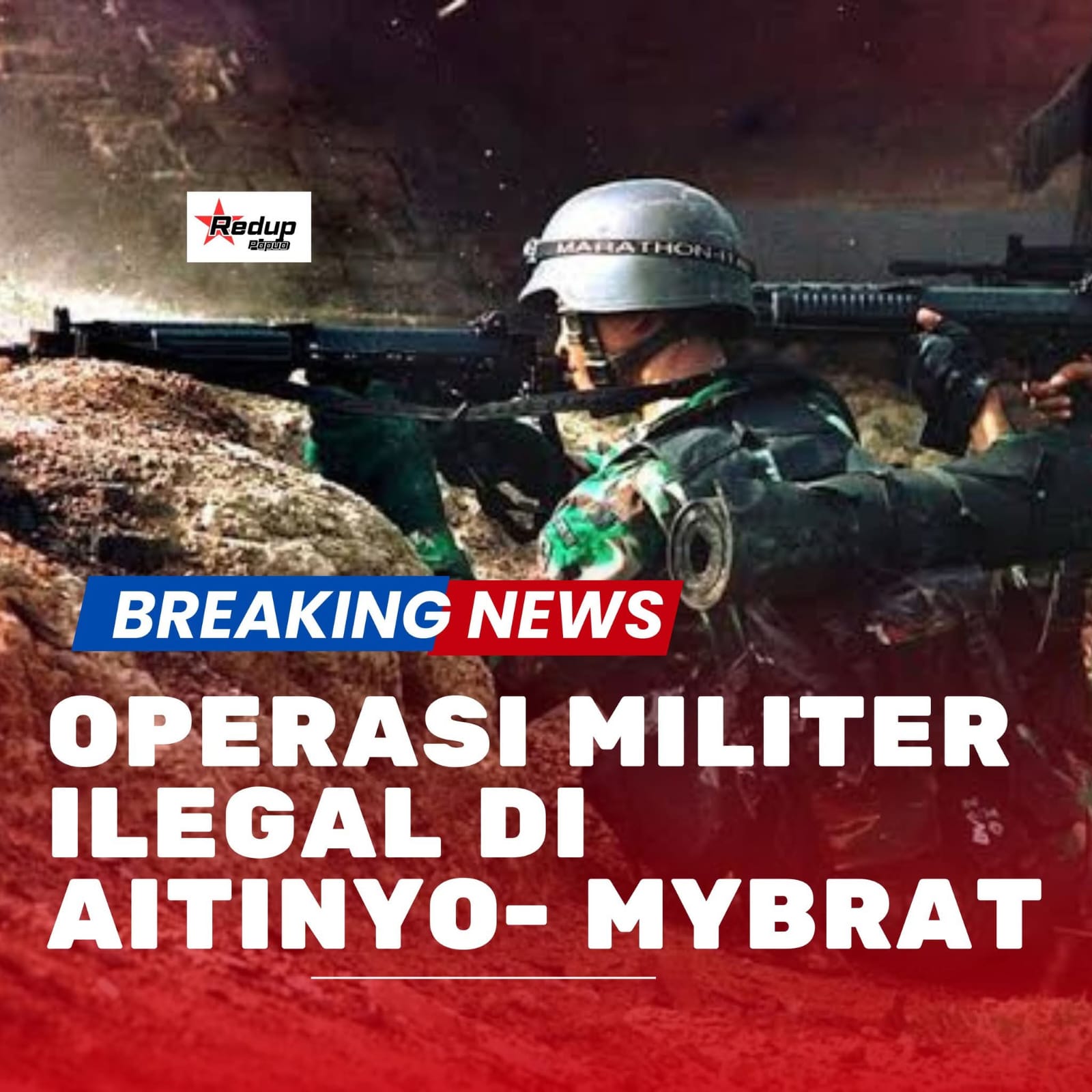 Publik Sebut Maybrat Darurat Militer Ada Seruan Tarik Pasukan