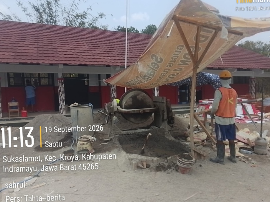 Tingkatkan Kualitas Pendidikan SDN 4 Sukaslamet Indramayu Terima Program Revitalisasi TA. Anggaran 2026