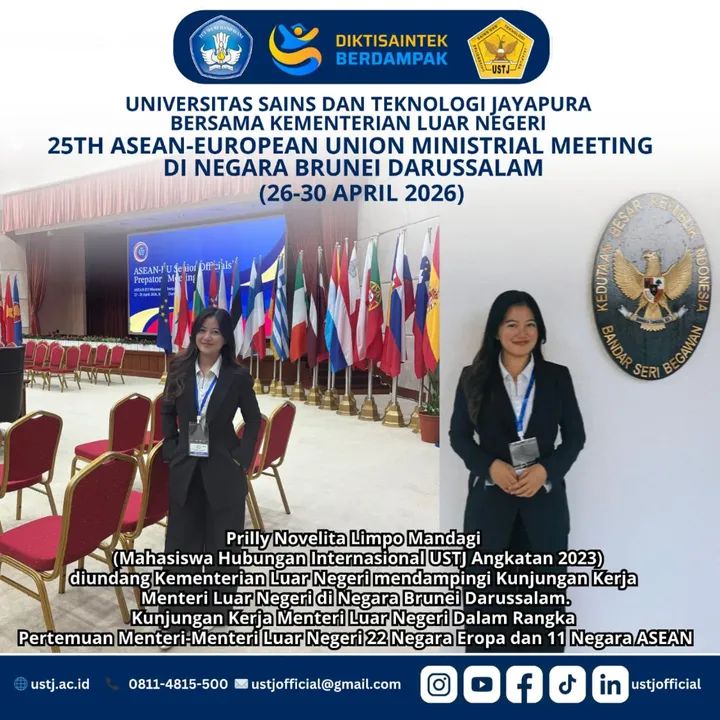 USTJ & Kemlu : 25th ASEAN-European Union Ministrial Meeting di Negara Brunei Darussalam, 26 - 30 April 2026