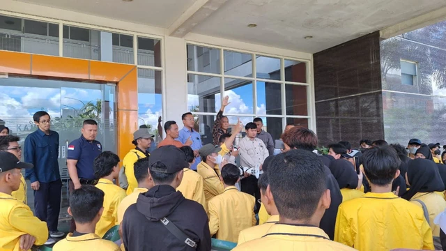 Mahasiswa ITICM Sidoarjo Demo Imbas 5 Bulan Tak Ada Perkuliahan