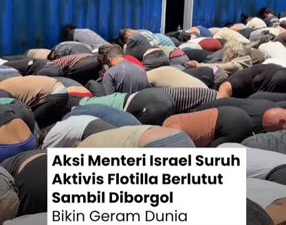 Israel Tangkap dan Siksa Aktivis Kemanusiaan Termasuk WNI
