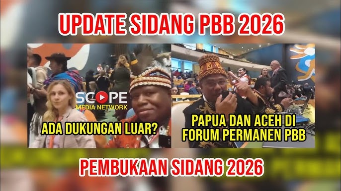 Perwakilan Papua dan Aceh dijadwalkan menyuarakan hak-hak masyarakat adat, kesehatan, dan kondisi di daerah masing-masing.
