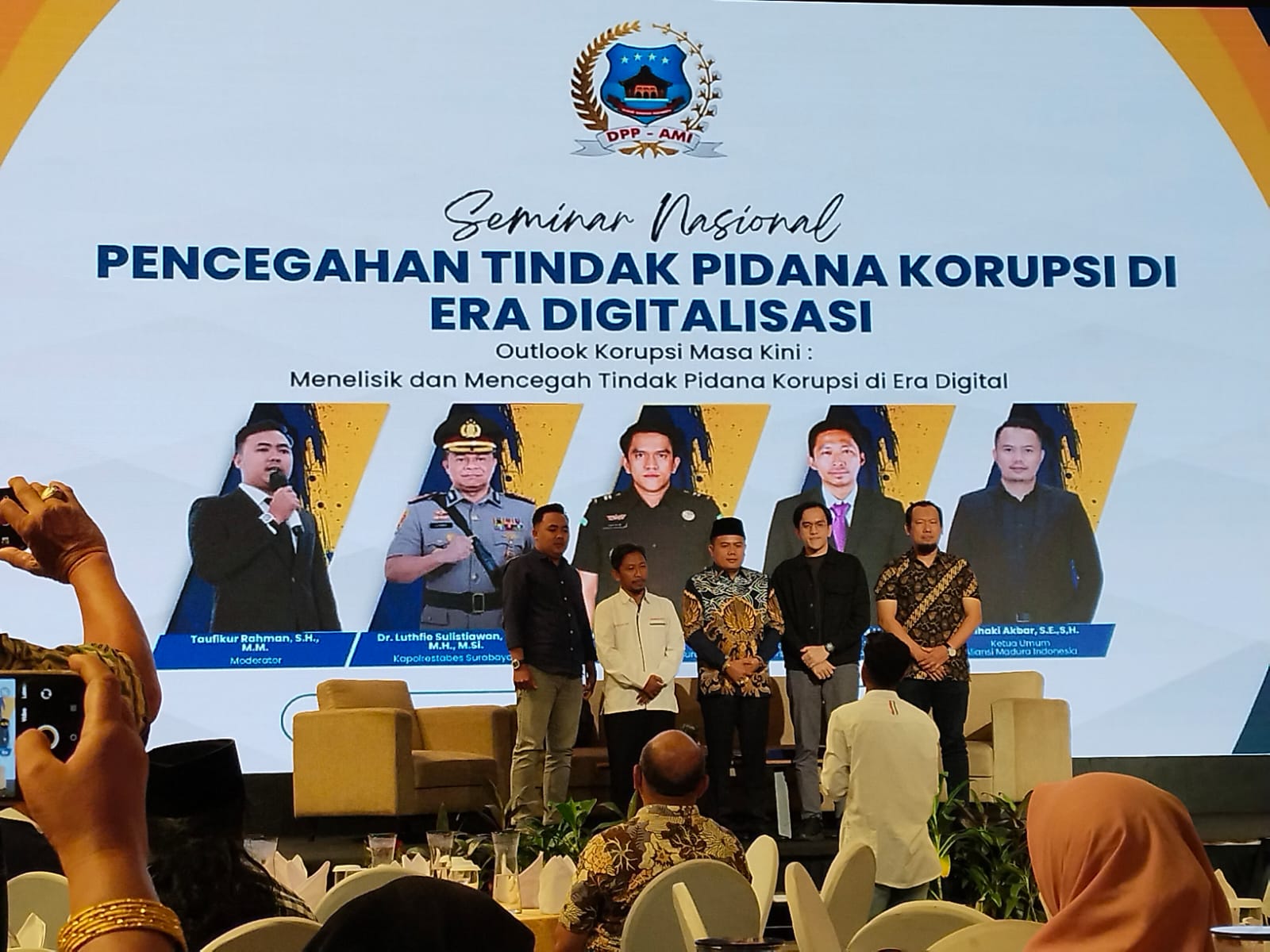 AMI Sukses Gelar Seminar Nasional dan Halalbihalal di Hotel Morazen