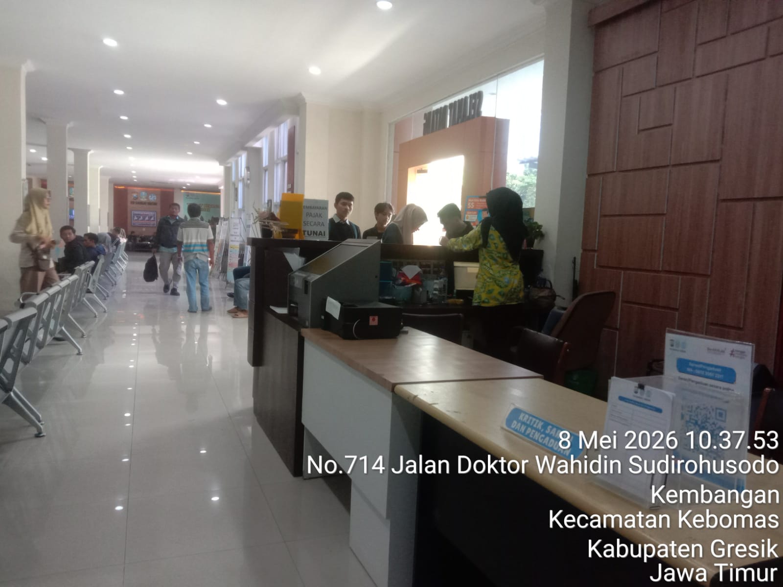 Polantas Menyapa Masyarakat Apresiasi Pelayanan Samsat Gresik