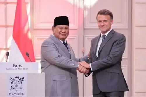 Prabowo Kunjungi Macron di Paris Kuatkan Sinergi Pertahanan dan Ekonomi